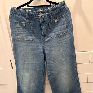 J Crew Wide leg jeans